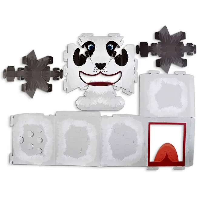 Masca 3D Panda Fiesta Crafts FCT-3041 BBJFCT-3041_Initiala