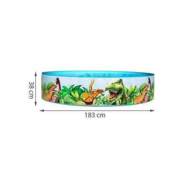 Piscina Bestway Dino din PVC, Diametru 183 cm Bestway MY17690 BBJMY17690_Initiala