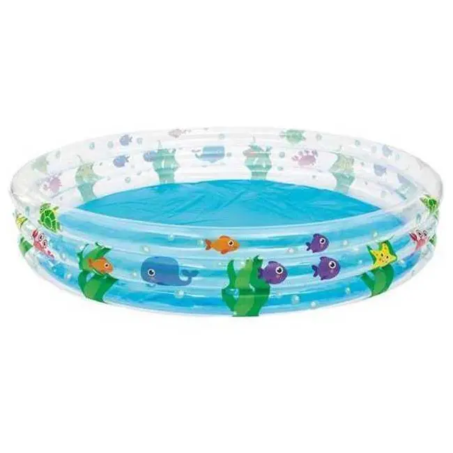 Piscina gonflabila cu 3 inele Pestisori 188 x 33 cm Bestway MY17686 BBJMY17686_Albastru