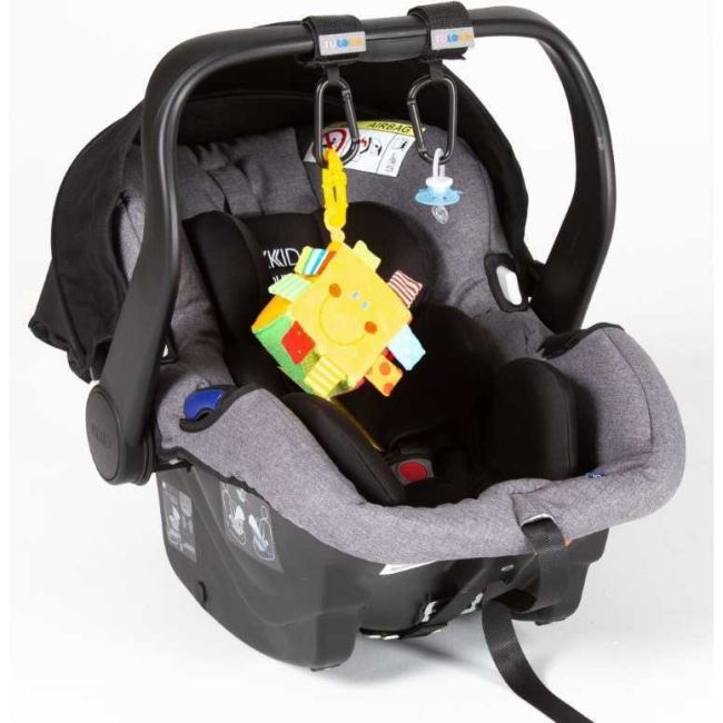 Set 2 Carlige pentru carucior  Tuloko TL012 BBJTL012_Negru