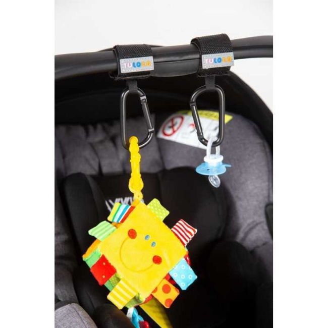 Set 2 Carlige pentru carucior  Tuloko TL012 BBJTL012_Negru
