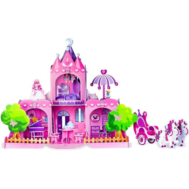Set constructie puzzle 3D -  Castelul Printesei Fiesta Crafts FCT-3050 BBJFCT-3050_Initiala
