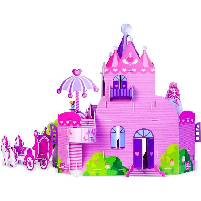 Set constructie puzzle 3D -  Castelul Printesei Fiesta Crafts FCT-3050 BBJFCT-3050_Initiala