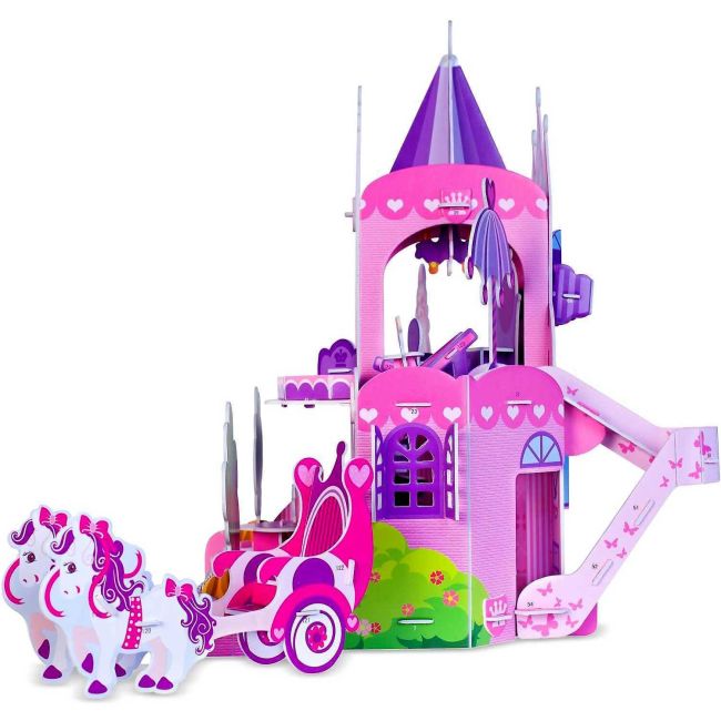 Set constructie puzzle 3D -  Castelul Printesei Fiesta Crafts FCT-3050 BBJFCT-3050_Initiala