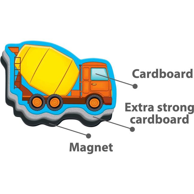 Set magnetic Mijloace de Transport cu Plansa magnetica inclusa, 22 piese Roter Kafer RK2090-04 BBJRK2090-04_Initiala