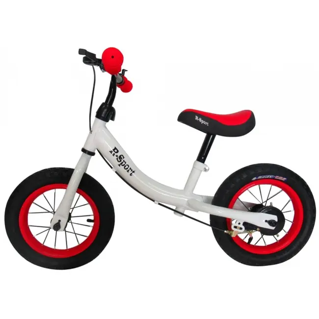 Bicicleta fara pedale r-sport r3 - alb - rosu edeeditsr7rosualb