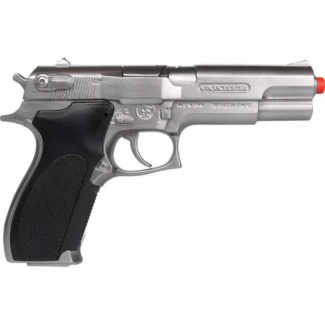 GONHER Pistol politie culoare otel 8 capse VRNGH3045/0
