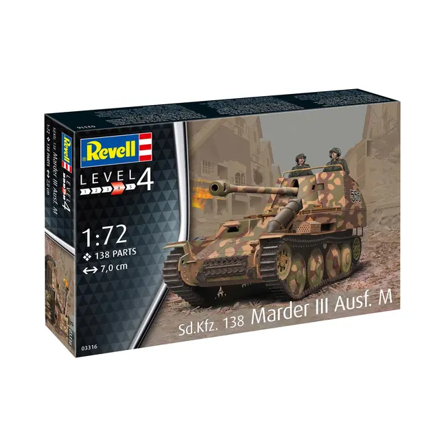 REVELL Sd. Kfz. 138 Marder III Ausf. M VRNRV03316