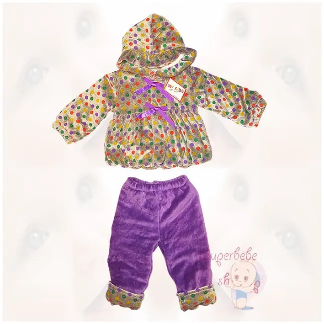 Costumas captusit -Bulinute Colorate12 luni - 17389.12 luni