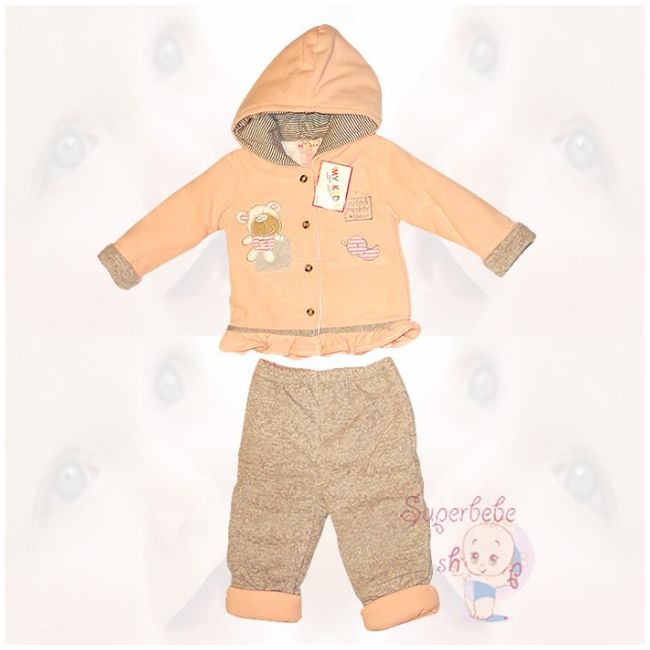 Costumas captusit -Cute Teddy Bear6-9 luni - 17387.6-9 luni
