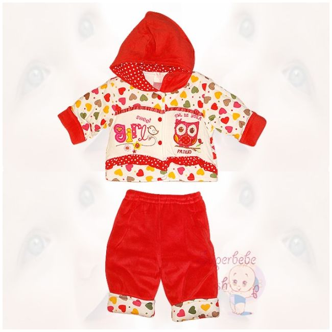Costumas captusit -Sweet Owl0-3 luni - 17402.0-3 luni