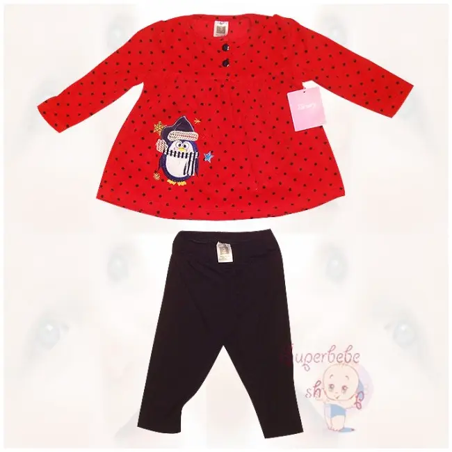 Costumas cu colanti-Pinguinul Zgribulit 12 luni - 17630.12 luni
