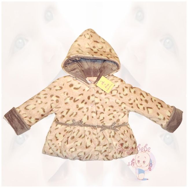 Jacheta din blanita -Leopard 18 luni - 17495.18 luni
