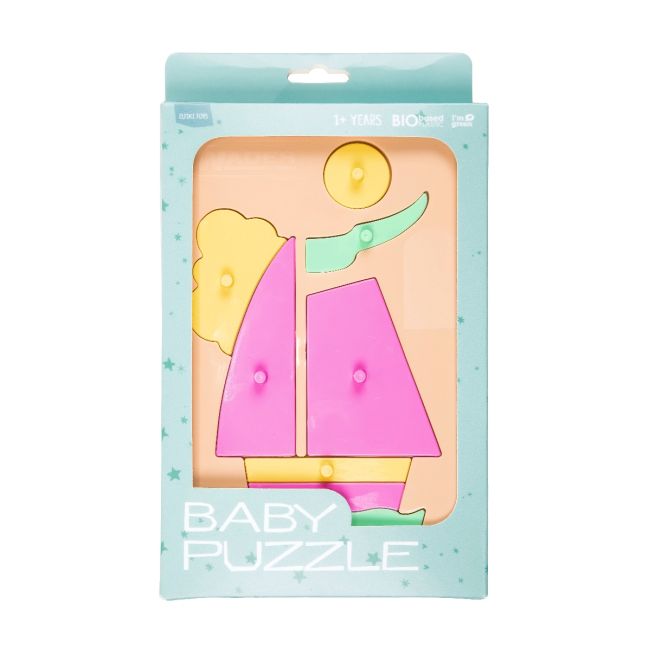 Jucarie ELFIKI, &quot;Puzzle-ul copilasilor&quot; - Barcuta KRT397301