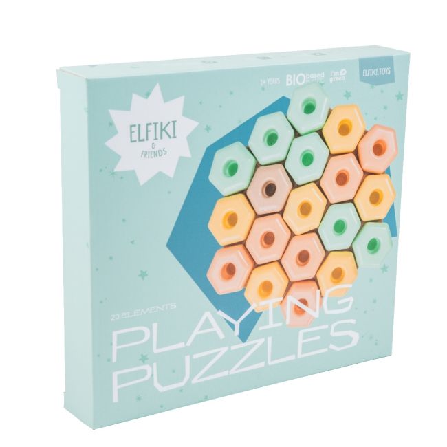 Jucarie ELFIKI, &quot;Sa facem puzzle-ul&quot; KRT39737