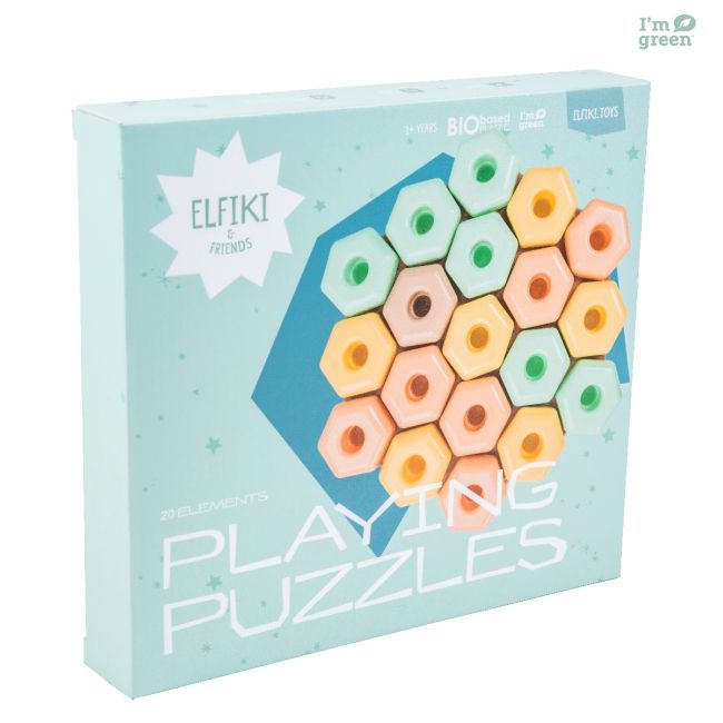 Jucarie ELFIKI, &quot;Sa facem puzzle-ul&quot; KRT39737