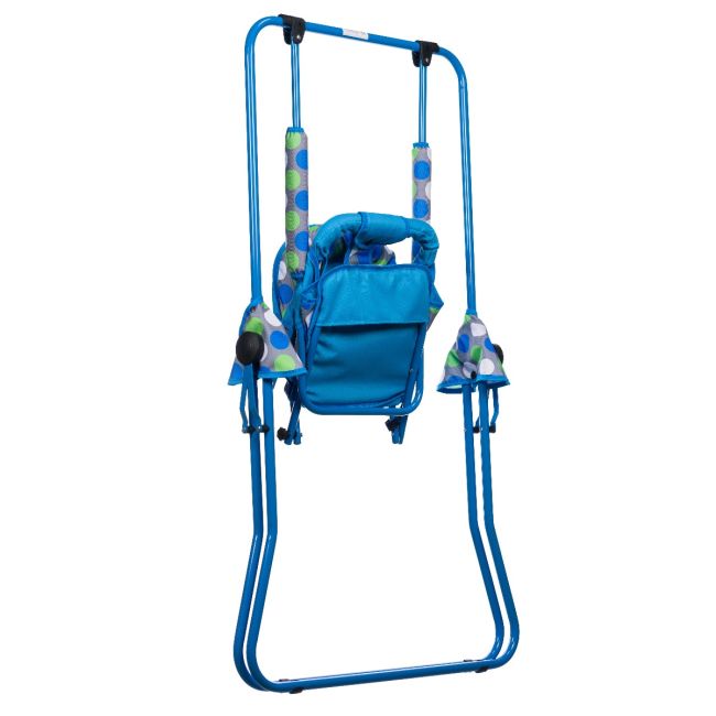 Leagan pentru copii, Top Kids, pentru interior si exterior, Blue Dots KRT4100ATH2BD