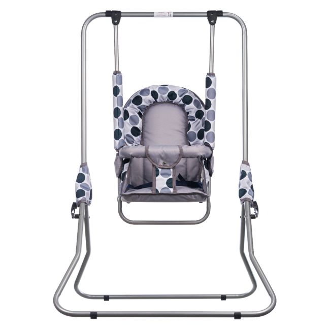 Leagan pentru copii, Top Kids, pentru interior si exterior, Grey Dots KRT4100ATH2GD