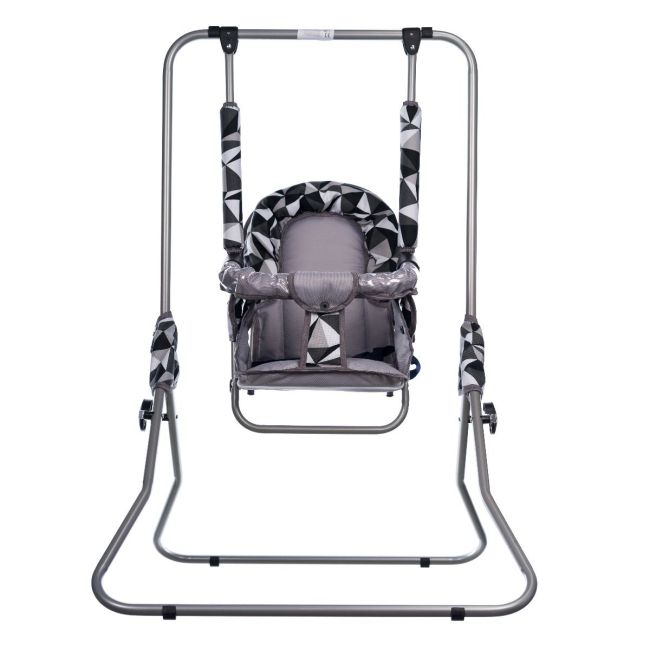 Leagan pentru copii, Top Kids, pentru interior si exterior, Grey Romb KRT4100ATH2GR