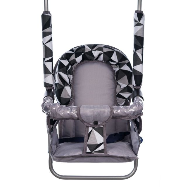 Leagan pentru copii, Top Kids, pentru interior si exterior, Grey Romb KRT4100ATH2GR