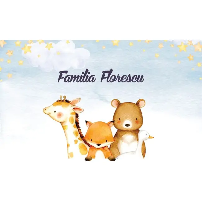 Place card Animalute - SHYFL044