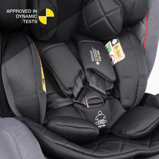 Scaun auto Rear Facing cu Isofix Cascade grey 0-36 kg SUPcascade_grey