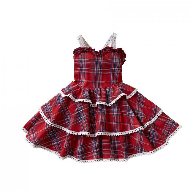 Rochita in carouri - Polka LISK-A388-1