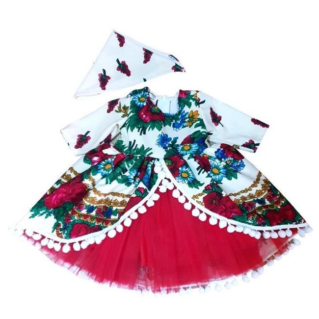 Rochita ivoire Diva cu maneca lunga - Garden (Marime Disponibila: 3-6 luni (Marimea 18 incaltaminte)) F017-ML