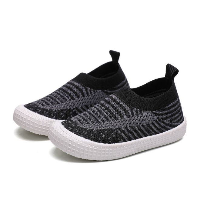 Mocasini negri cu model gri petrol MBA355-4-p12.Marimea 21
