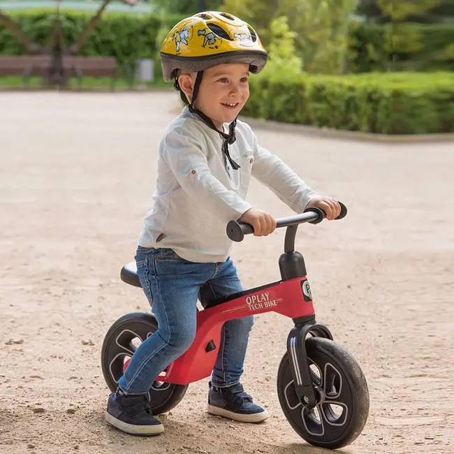 Balance bike qplay tech negru smb321qptech60