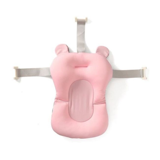 Cadita pliabila cu termometru si suport anatomic genua premium pink lvtk5903794147461