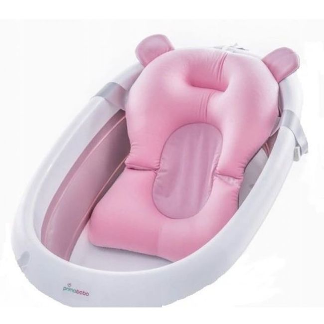 Cadita pliabila cu termometru si suport anatomic genua premium pink lvtk5903794147461