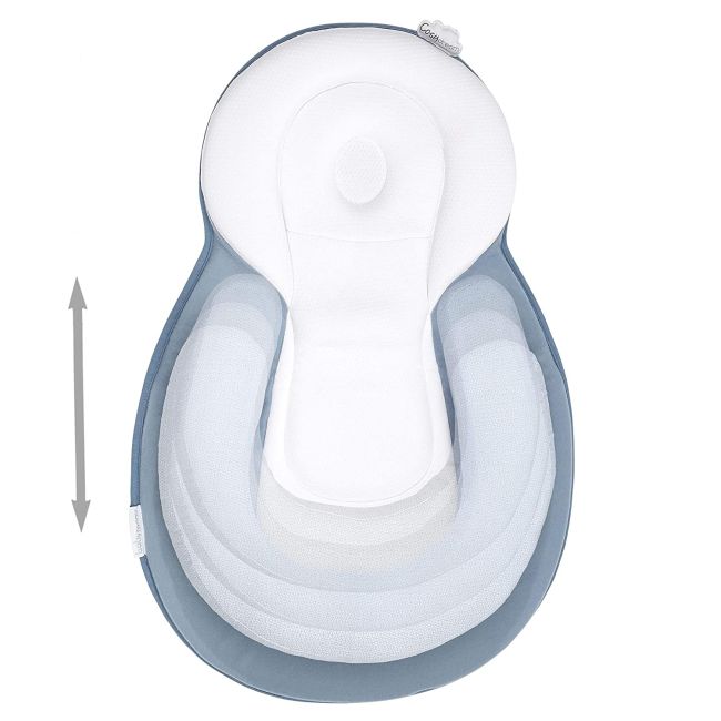 Babymoov - Suport pentru somn 2 in 1 Cosydream Mosaic, Albastru BBBA050413