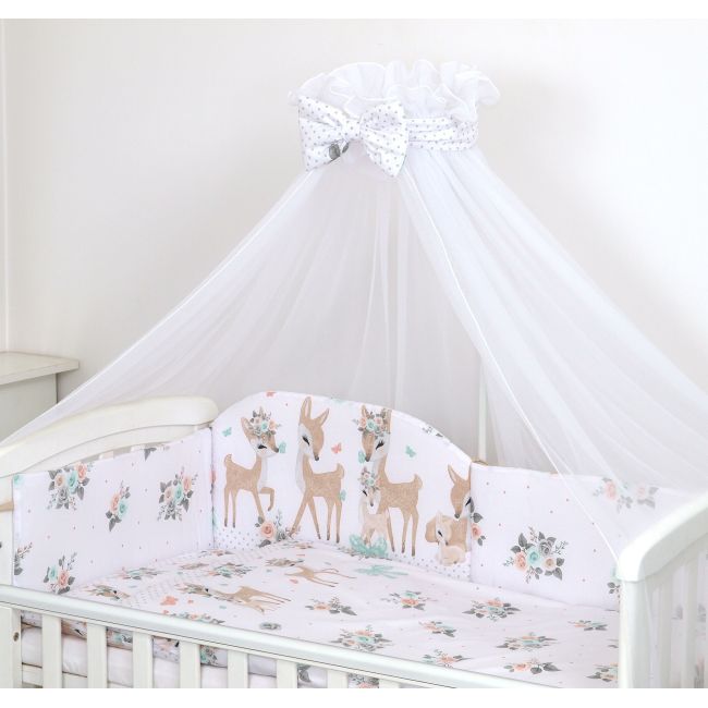 Baldachin Din Tul, Funda, Imprimeu Funda Cu Buline,300x160 Cm, Suport De Prindere Inclus Pjb81962