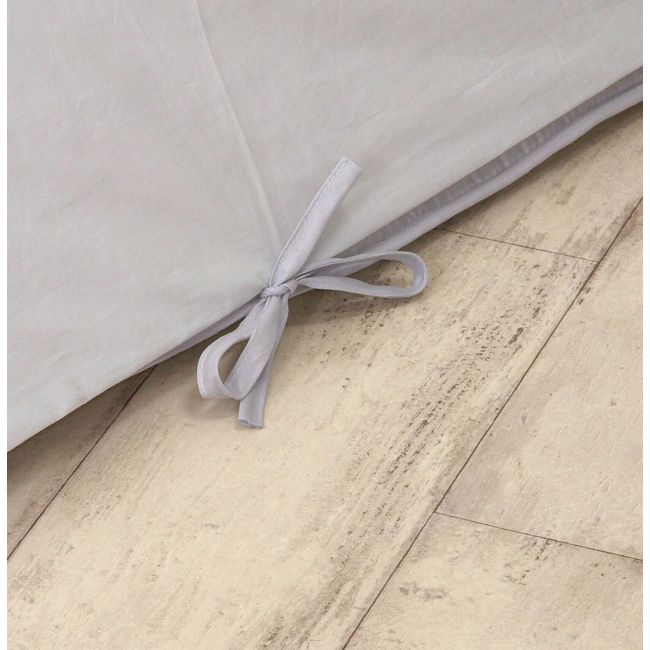 Cort De Joaca Stars Reversibil, Cu Saltea Impermeabila Inclusa, Indian Teepee Din Bumbac, Alb Gri Pjb63050
