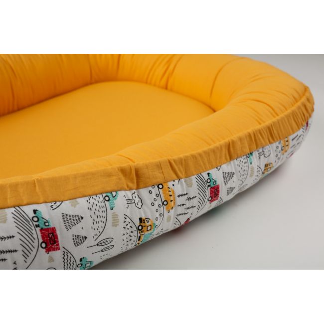 Babynest Yellow Car MRD216