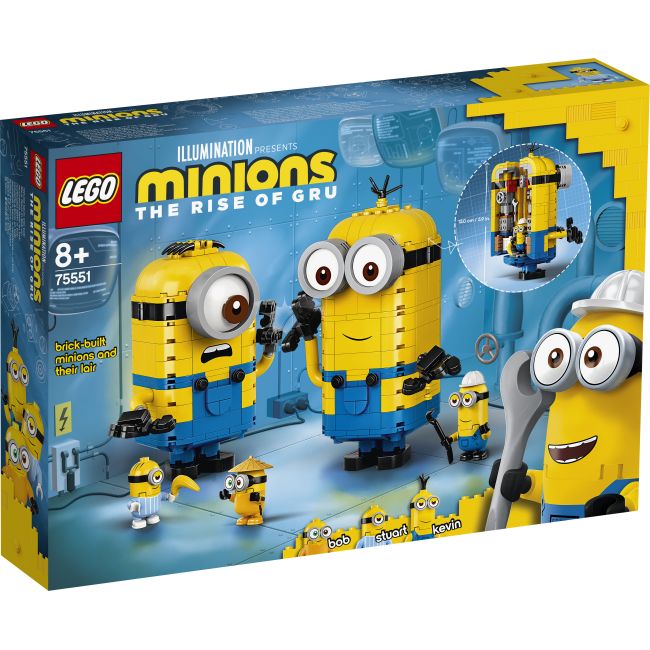 LEGO Minions Figurine Minioni din caramizi VRNL75551