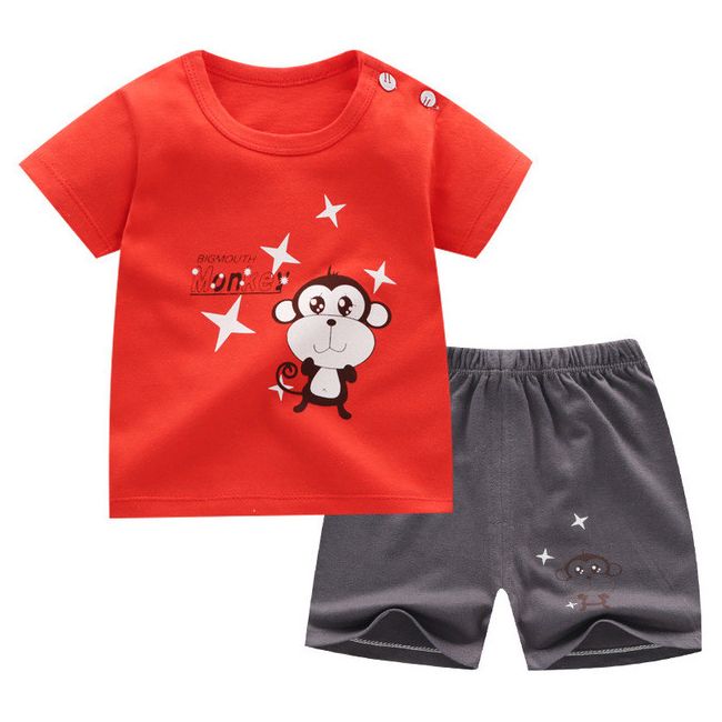 Costumas pentru baietei - Monkey MDH986-7