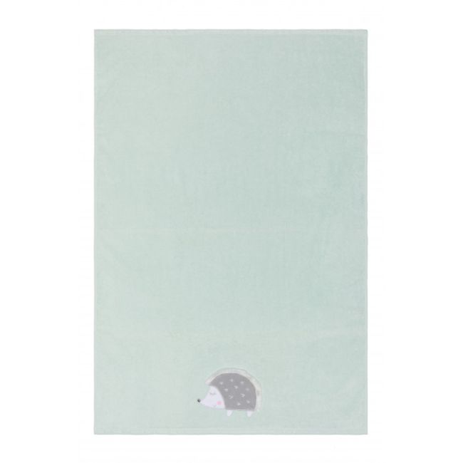 Prosop brodat arici, mint, 120x75 cm. Fillikid KRS1047-04