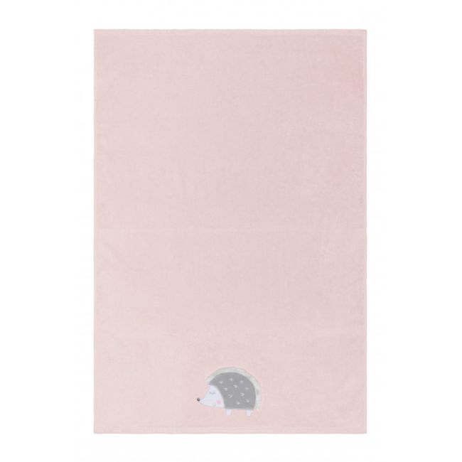 Prosop brodat arici, pink, 120x75 cm. Fillikid KRS1047-02