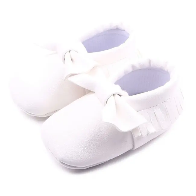 Pantofiori albi eleganti fetite 9-12 luni - IR1884-b2.9-12 luni