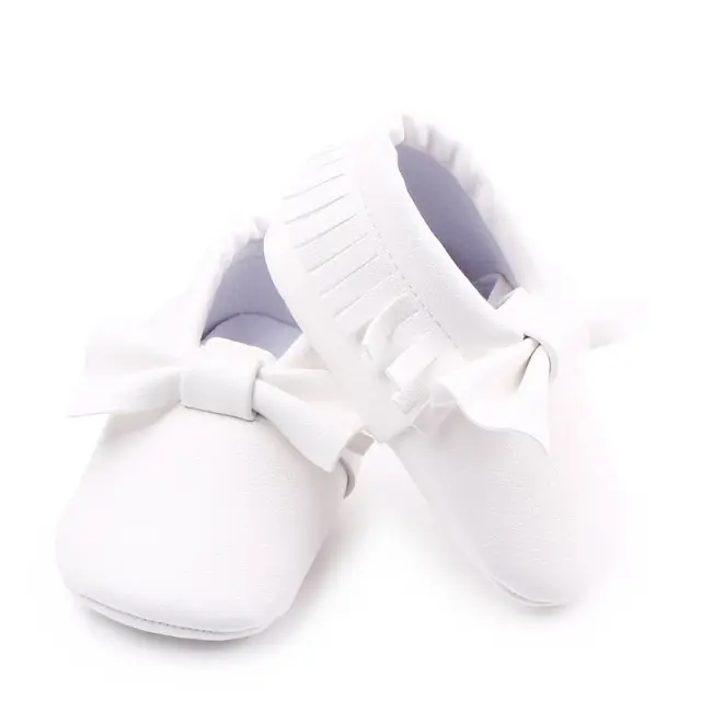 Pantofiori albi eleganti fetite 9-12 luni - IR1884-b2.9-12 luni