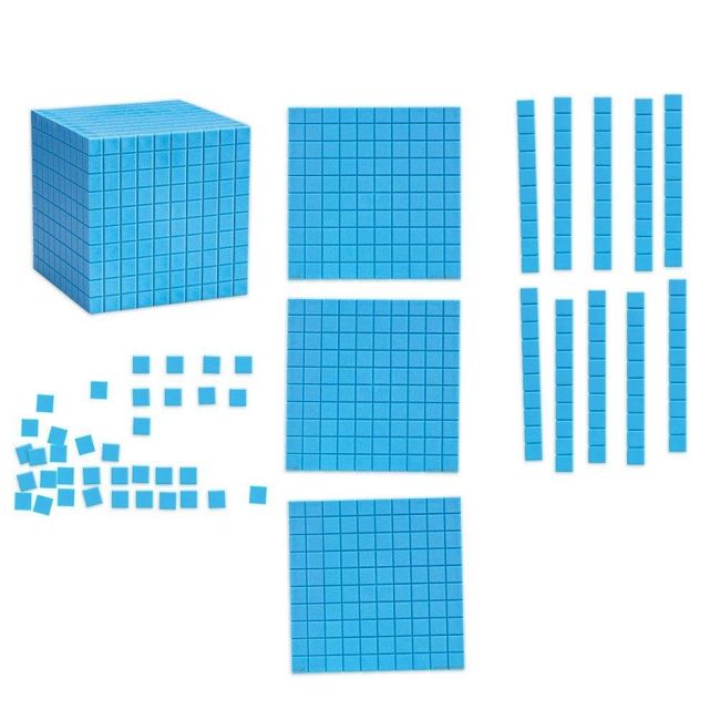 Set matematic magnetic - modele in baza 10