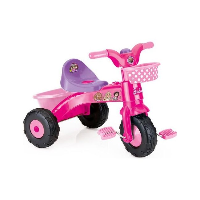Prima mea tricicleta roz - barbie
