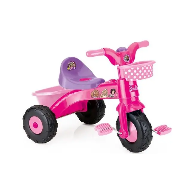 Prima mea tricicleta roz - barbie