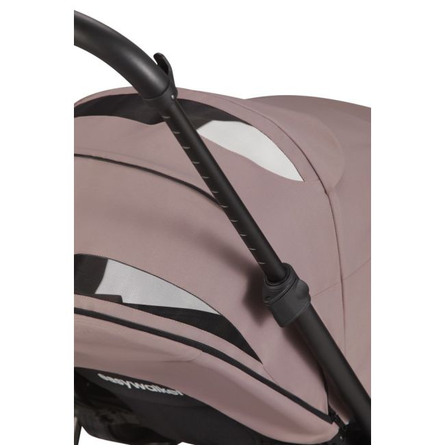 Carucior charley  desert pink roti negre  tnaech20003