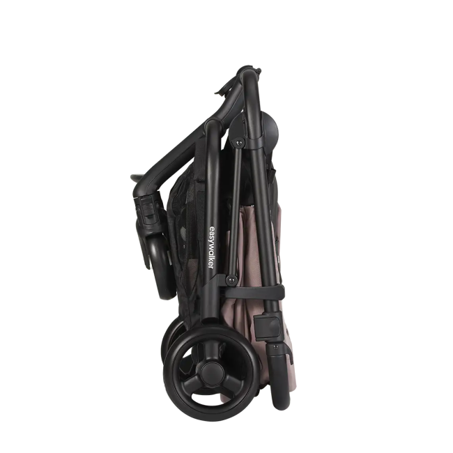 Carucior charley  desert pink roti negre  tnaech20003