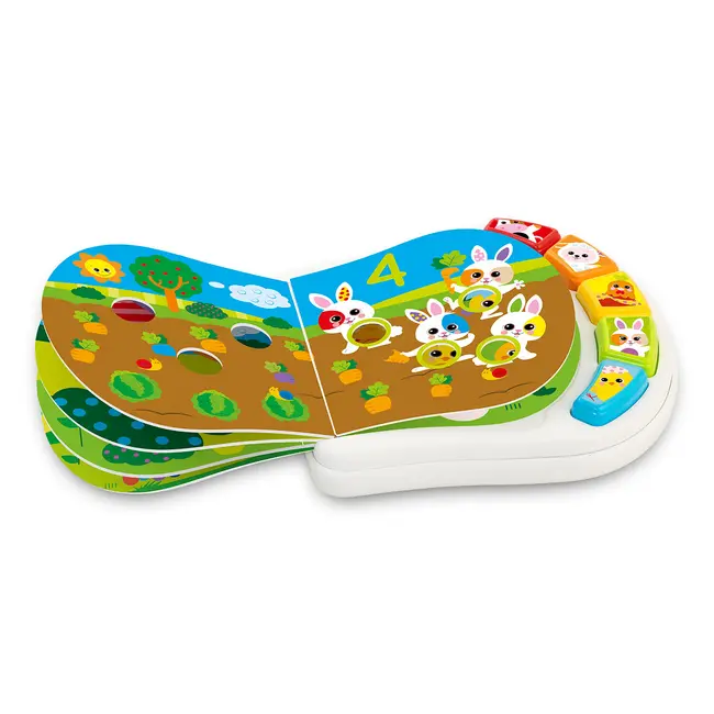 Jucarie eletronica vorbitoare Chicco carticica ferma animalelor, 6-36luni CHC09778-1