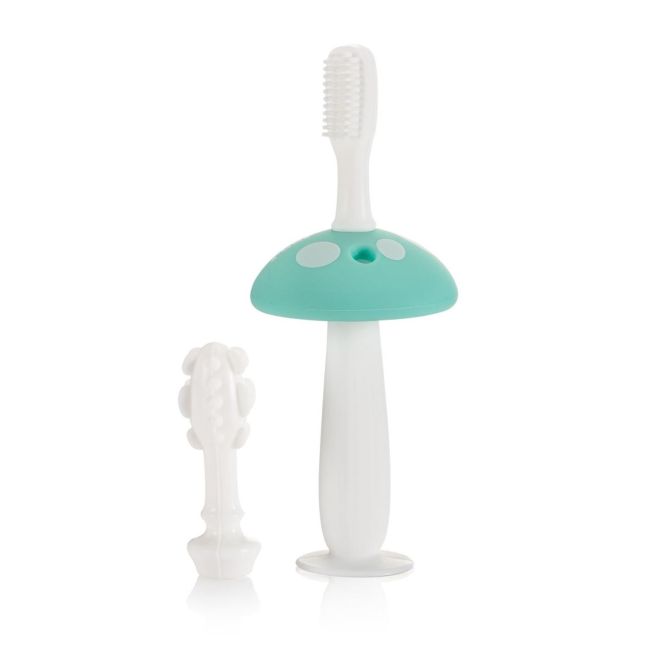 Set periute de dinti din silicon pentru antrenament BabyCare REER 79253