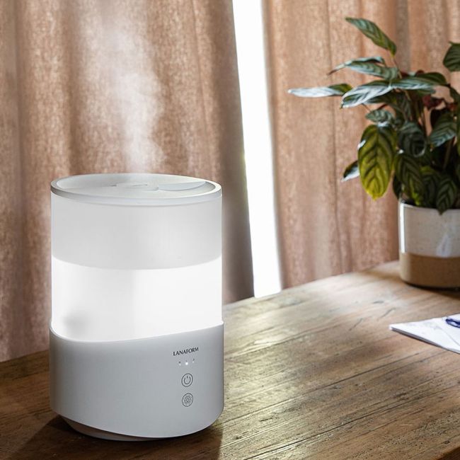 Umidificator aer si difuzor arome 2 in 1 cu ultrasunete Lanaform Dobra SUPLA120124